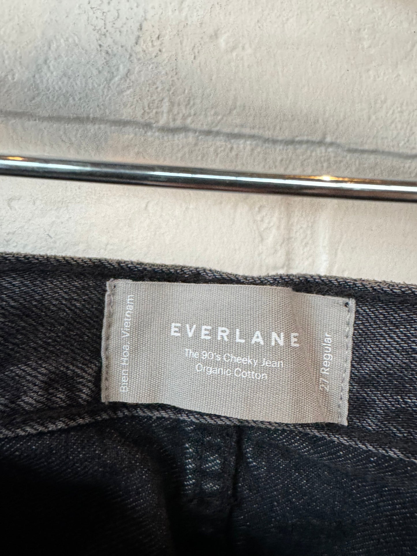 Jeans Boyfriend By Everlane In Black Denim, Size: 4