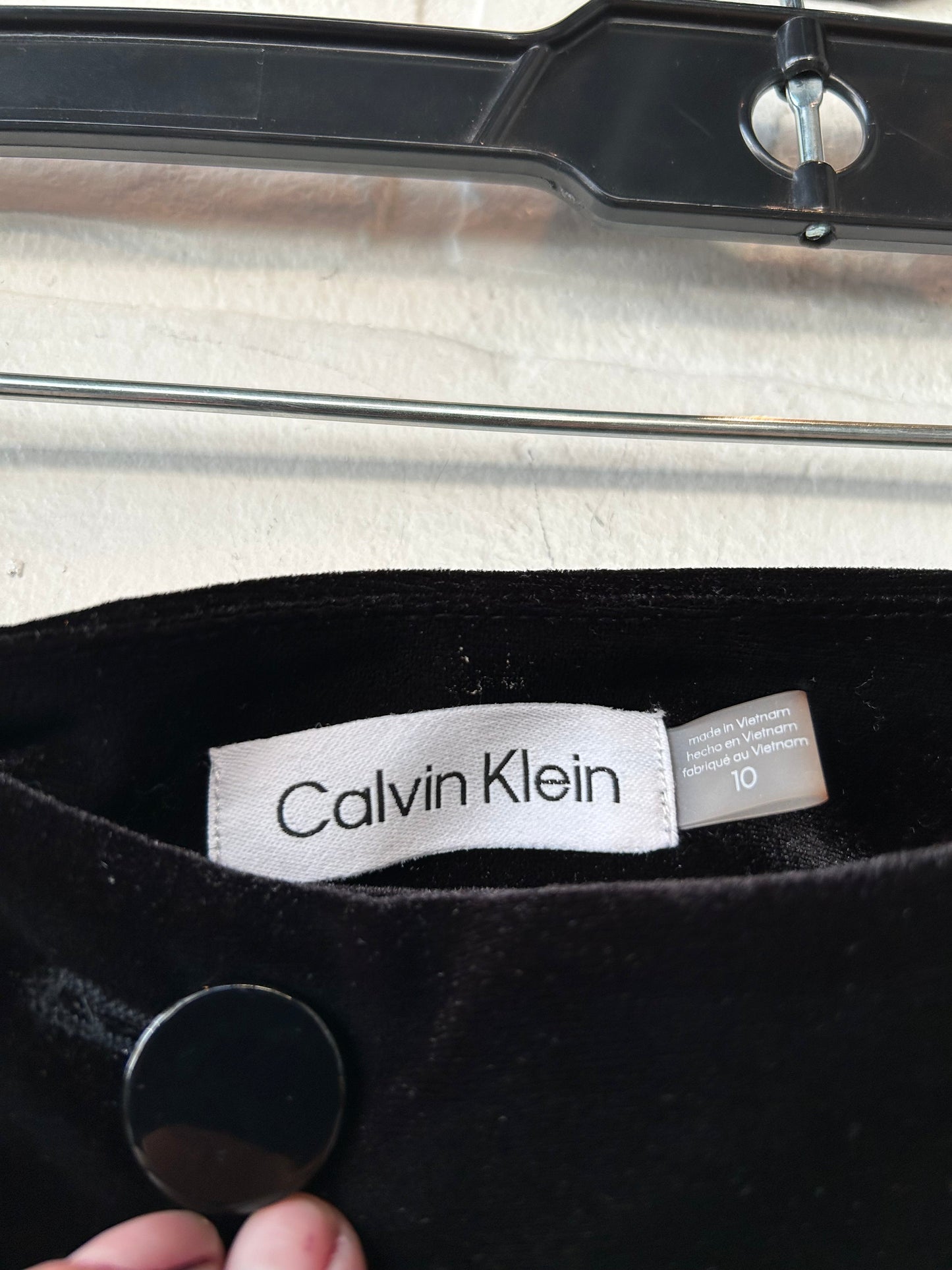 Pants Dress By Calvin Klein In Black, Size: 10