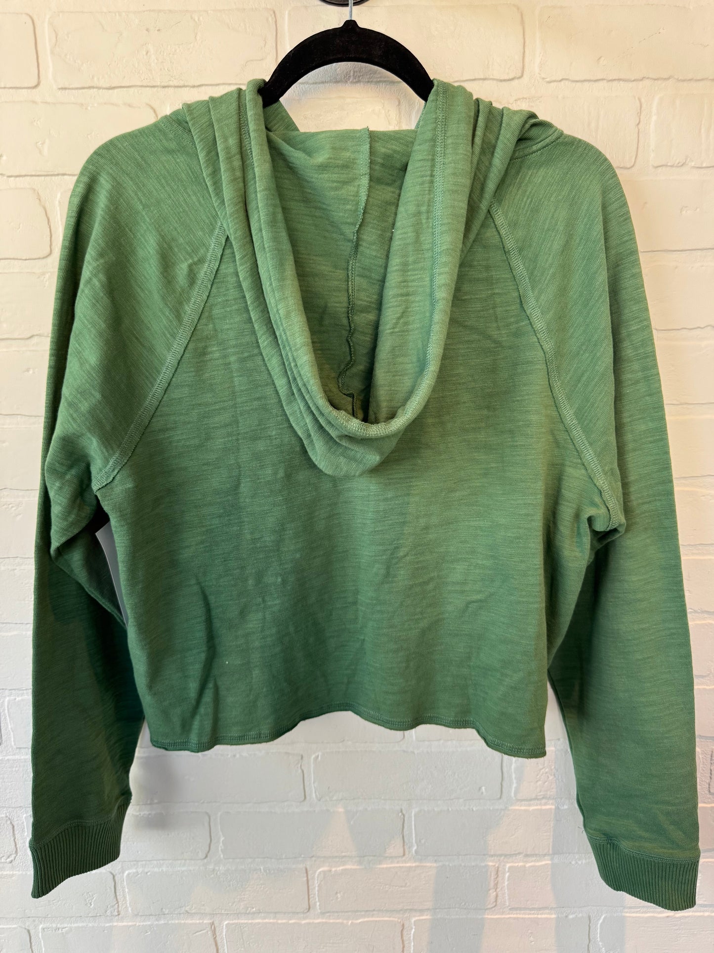 Sweatshirt Hoodie By Pink In Green, Size: S