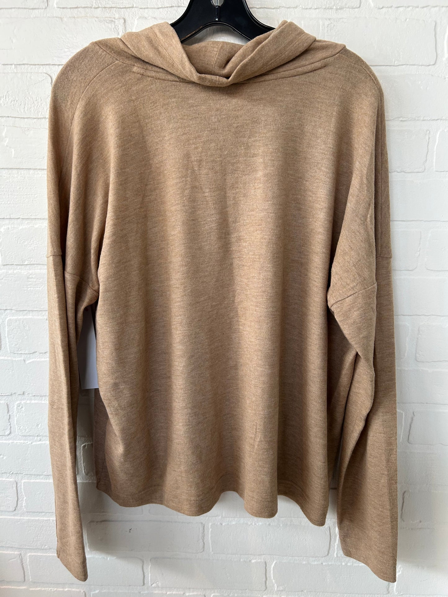 Top Long Sleeve By Banana Republic In Tan, Size: Xl