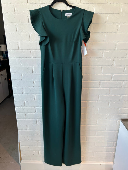 Jumpsuit By Calvin Klein In Green, Size: M