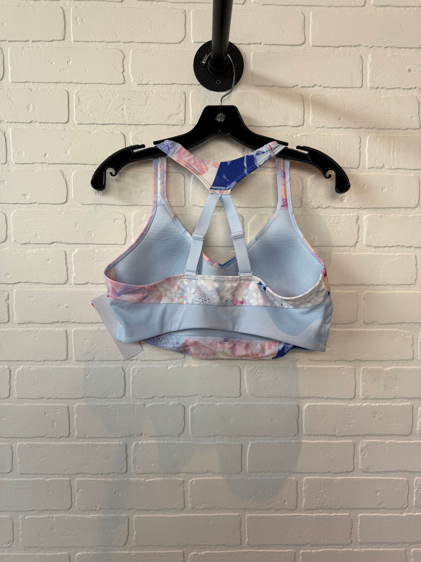 Athletic Bra By Avia In Blue & Pink, Size: Xl