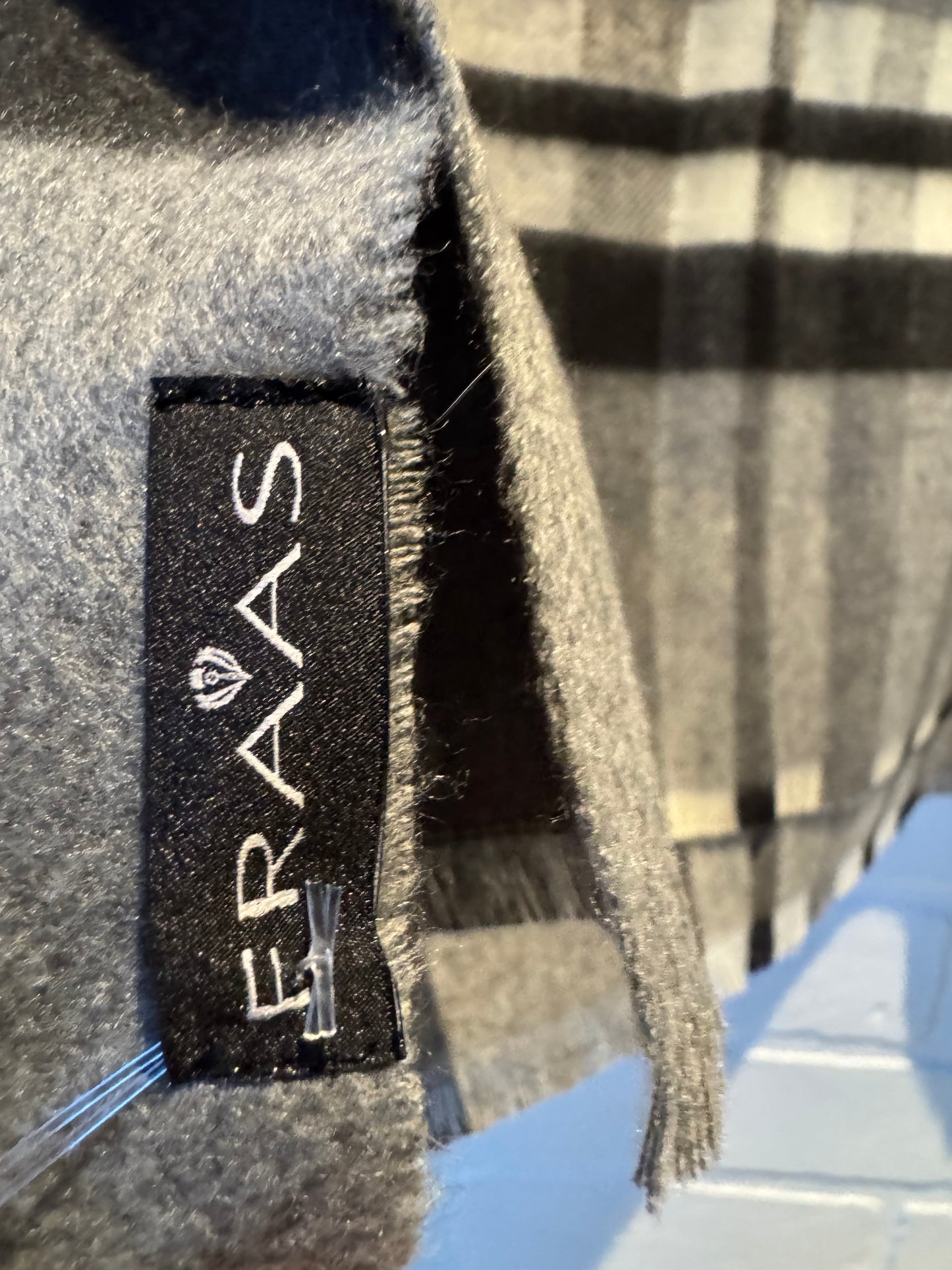 Scarf Winter By fraas In Grey & Red