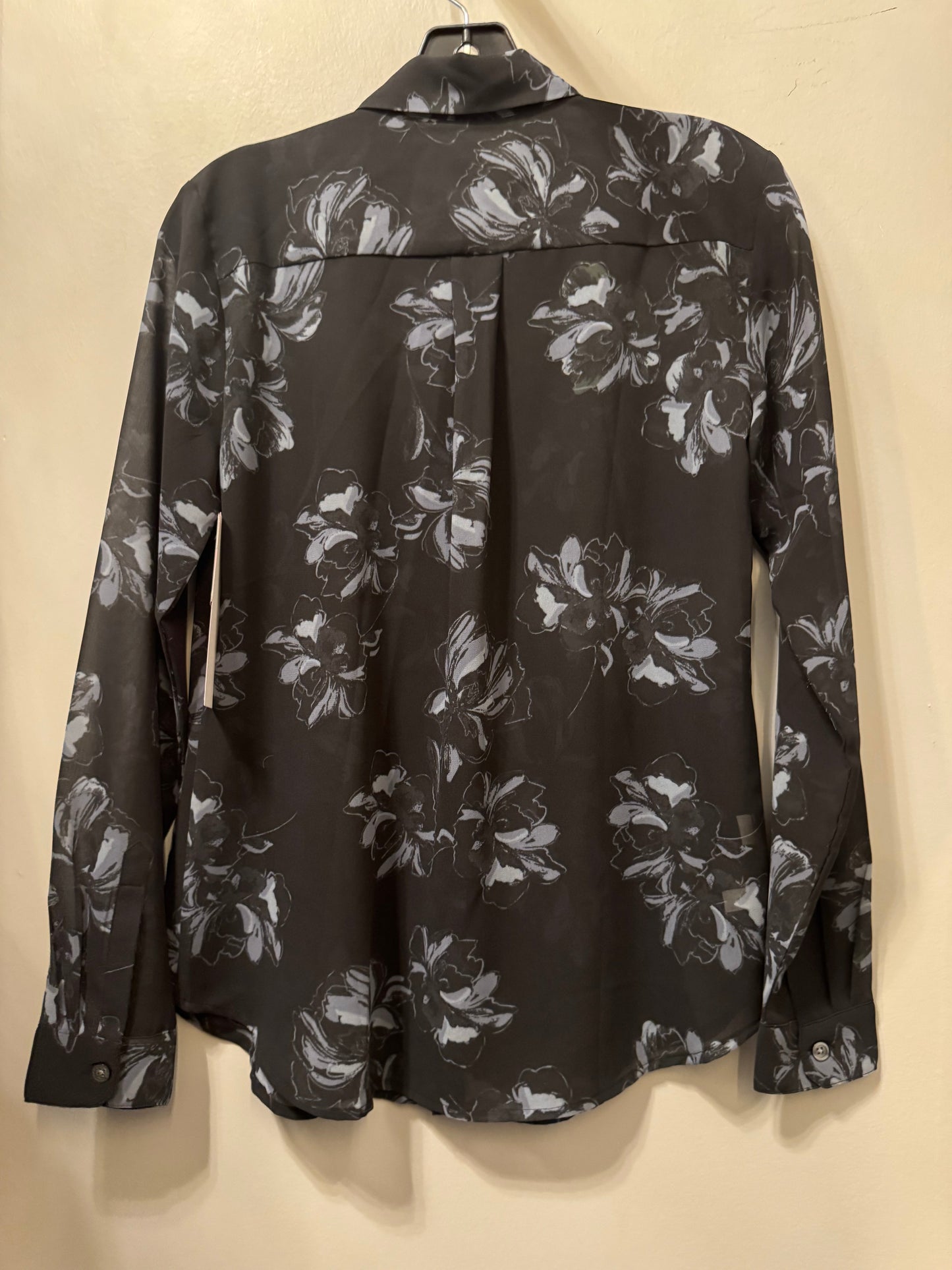 Top Long Sleeve By Ann Taylor In Black, Size: Xs