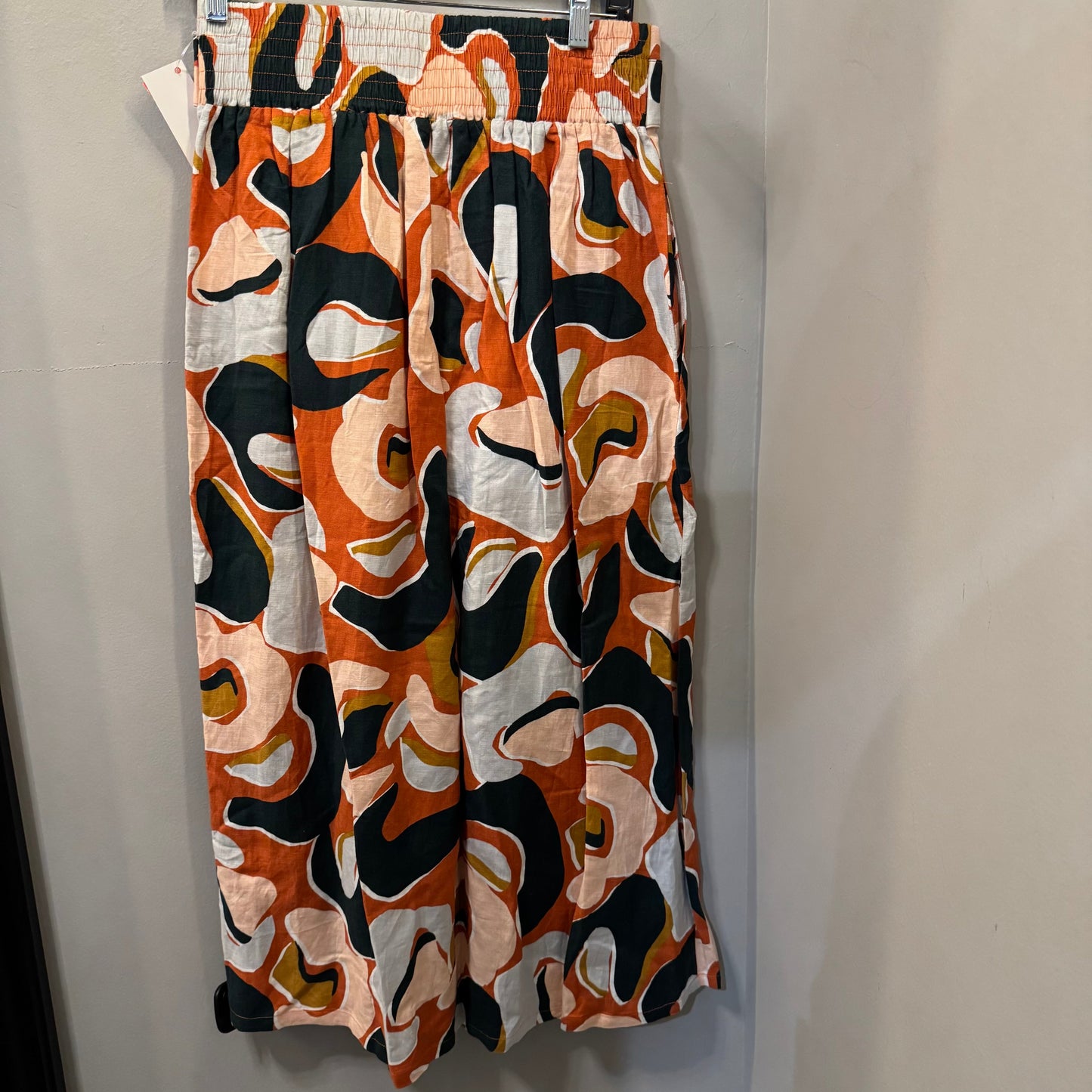 Skirt Maxi By Corey Lynn Calter In Green & Orange, Size: 8