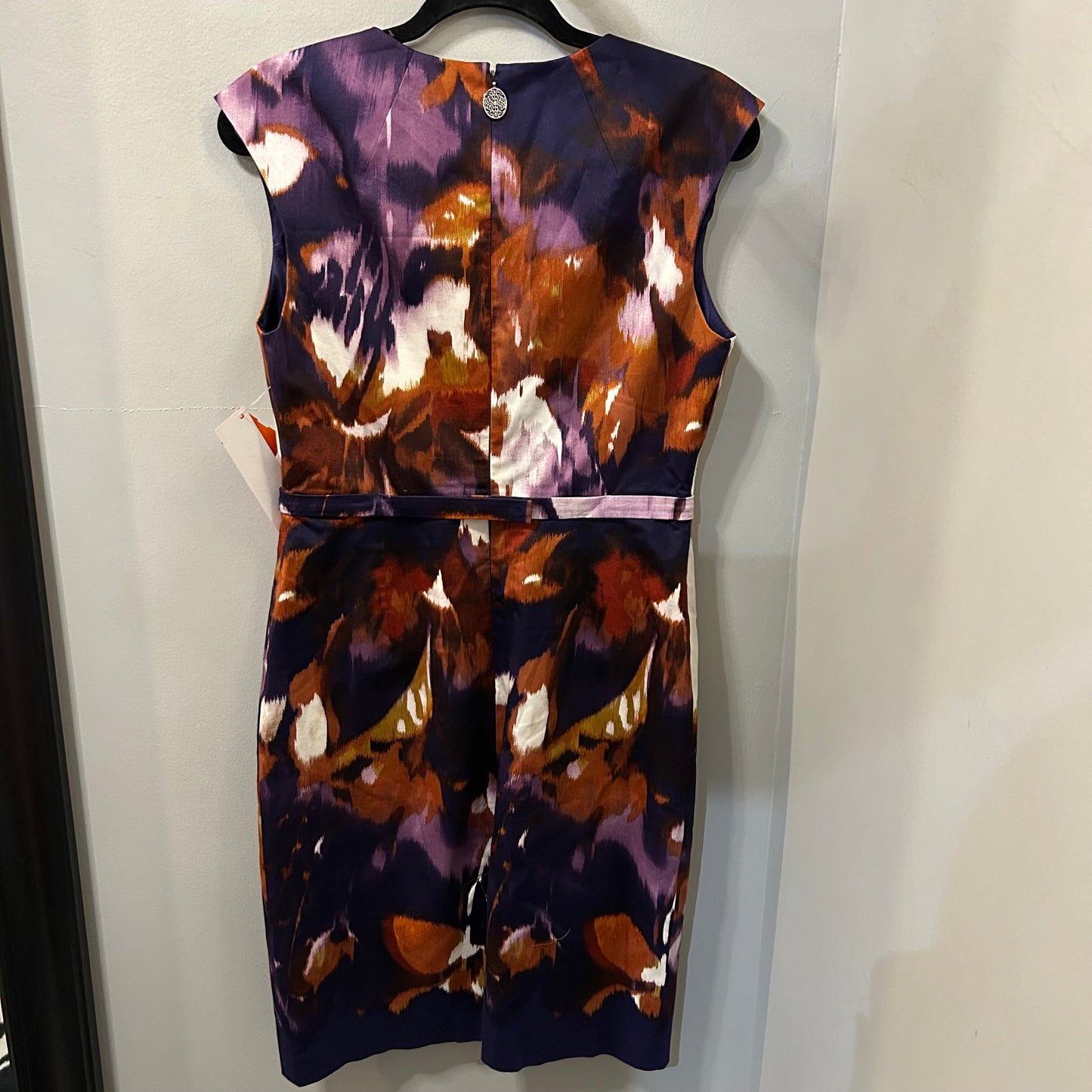 Dress Work By Elie Tahari In Purple & Yellow, Size: M