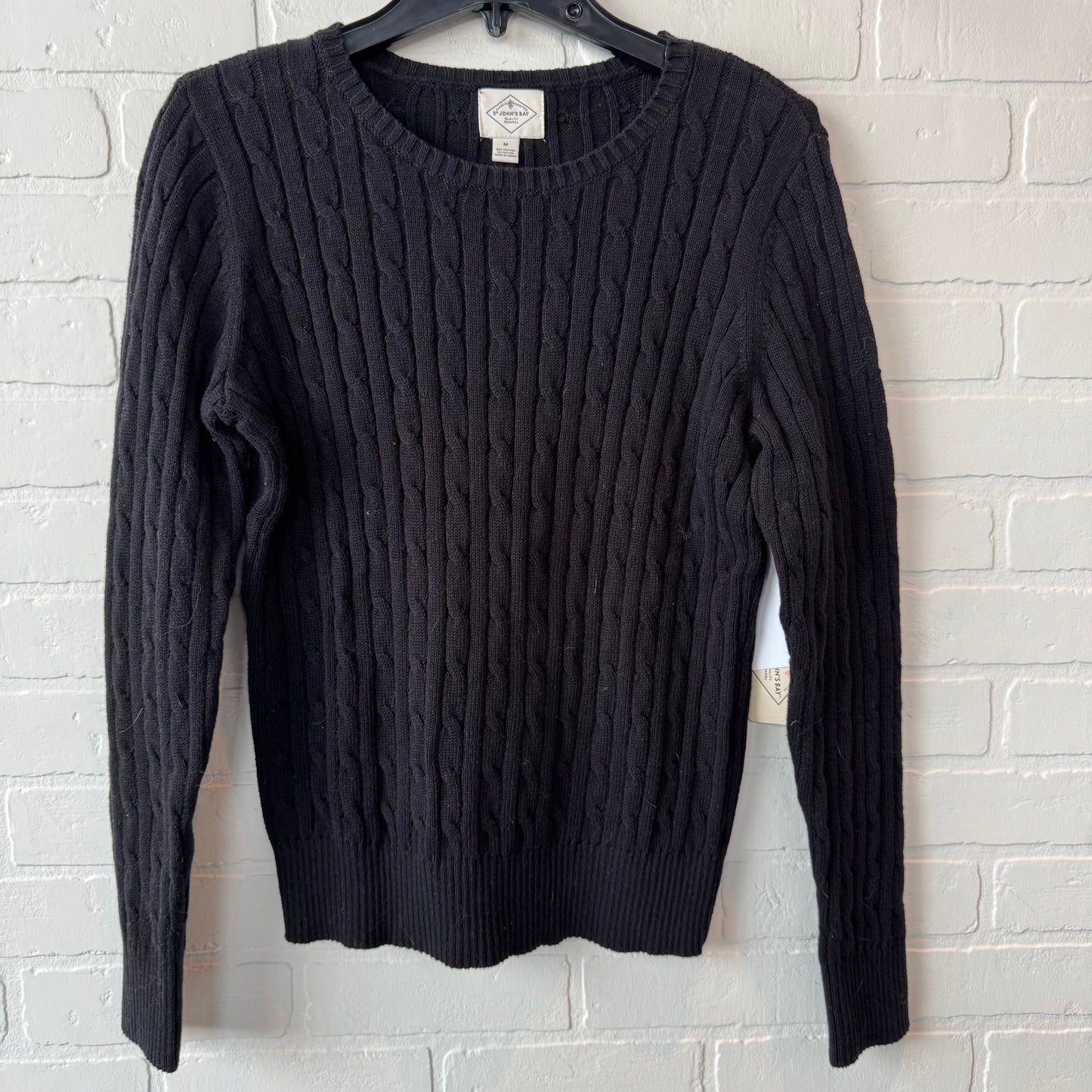 Sweater By St Johns Bay In Black, Size: M