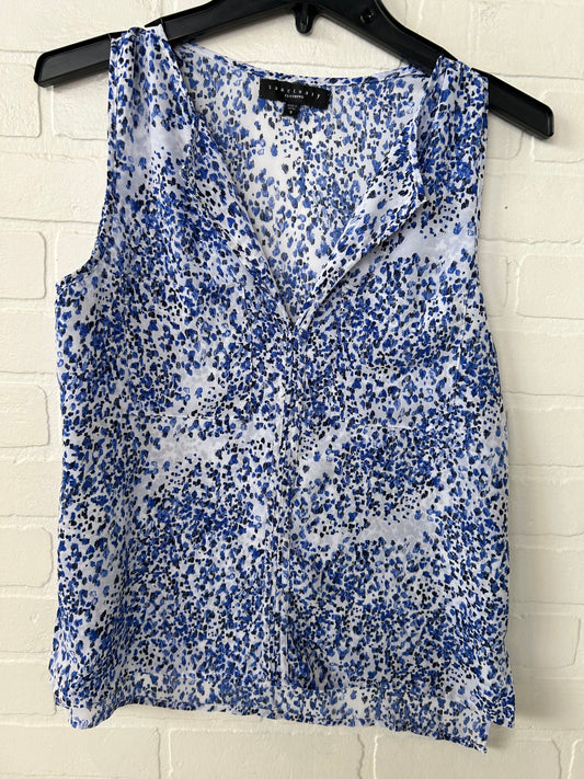 Top Sleeveless By Sanctuary In Blue & White, Size: S