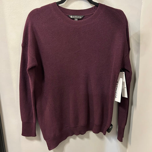 Sweater By Athleta In Purple, Size: Xs