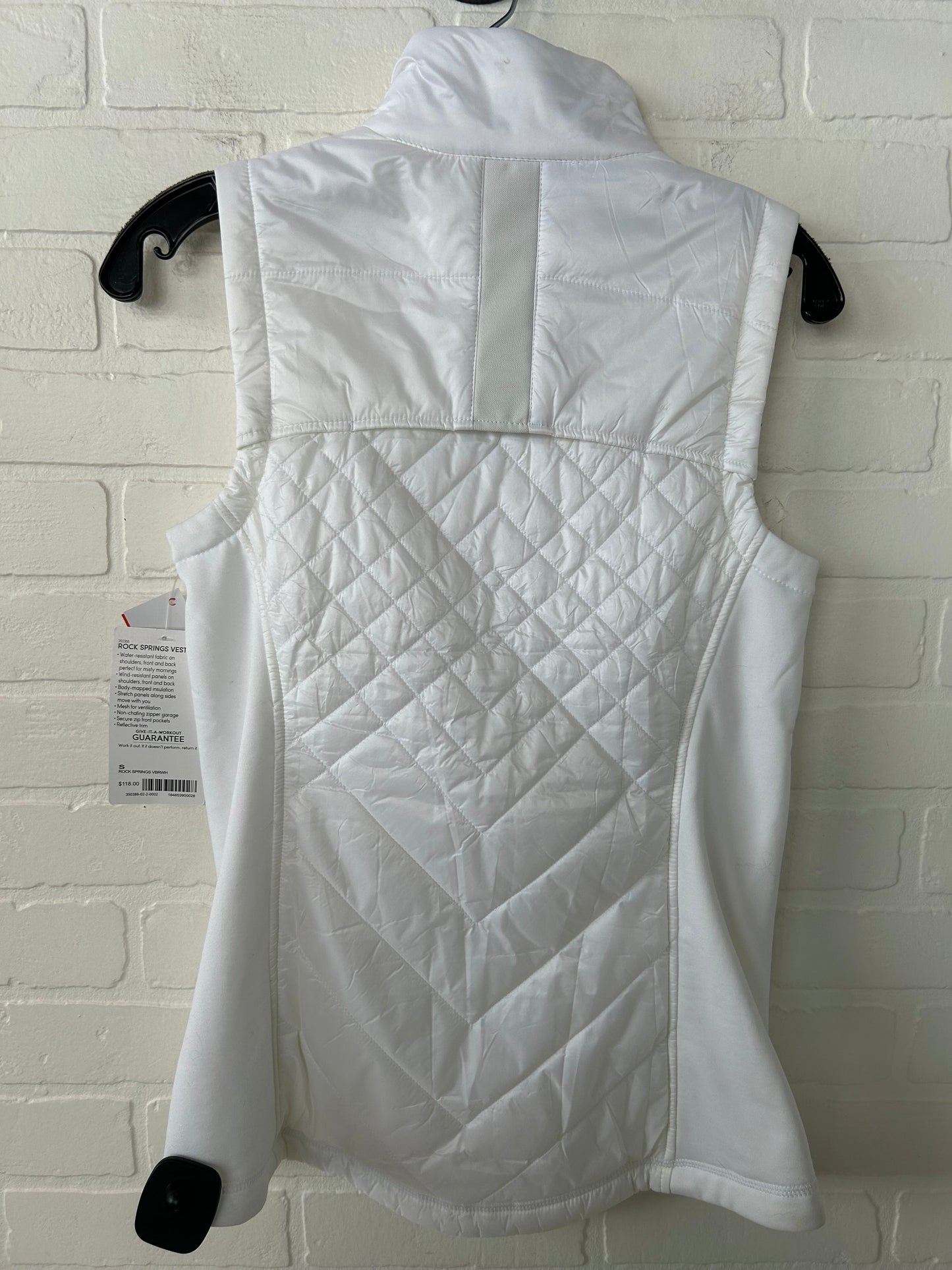 Vest Puffer & Quilted By Athleta In White, Size: S