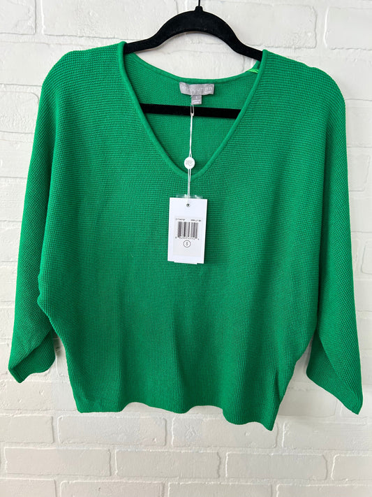 Sweater By Evolution In Green, Size: S