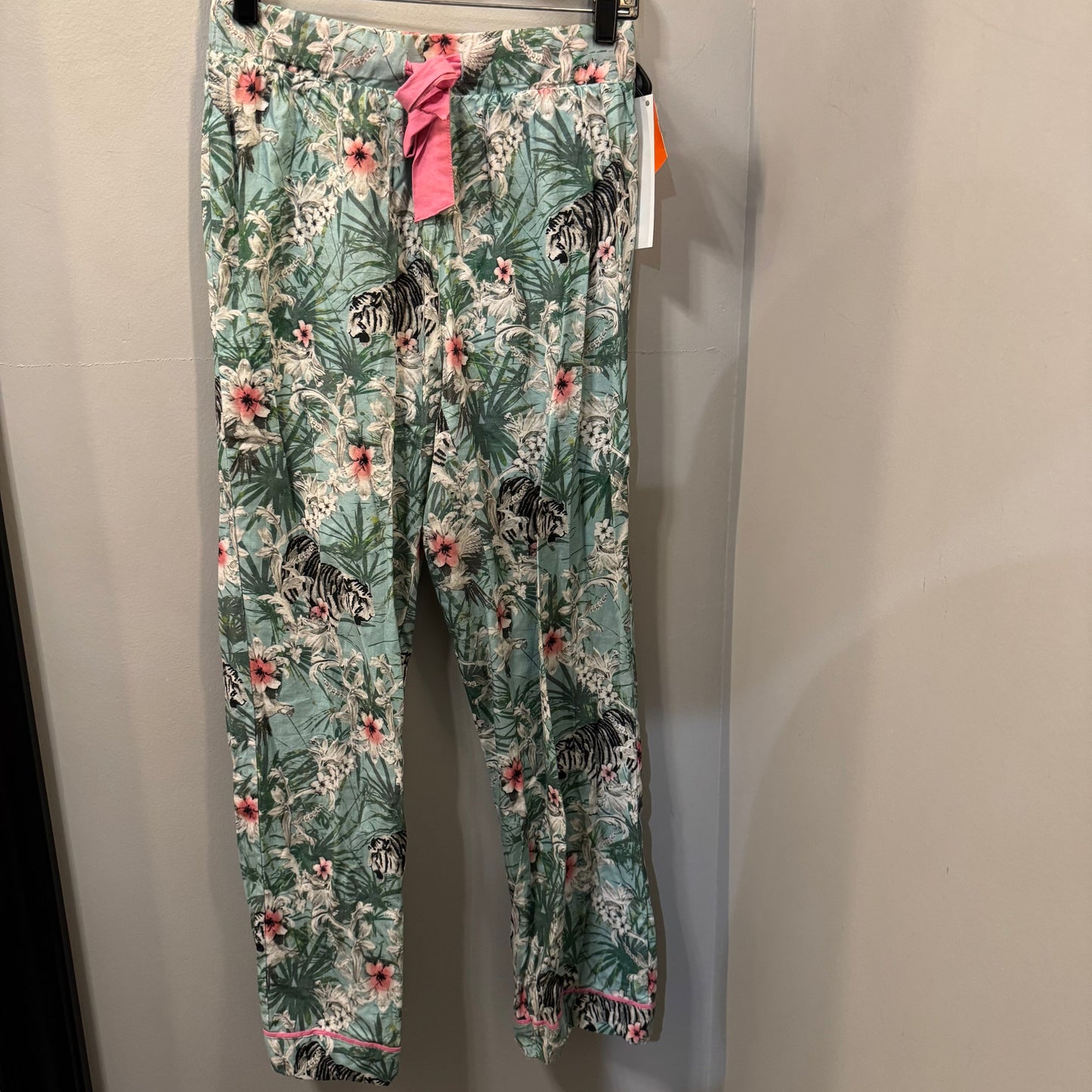 Pajamas 2pc By Ted Baker In Blue & Green, Size: M