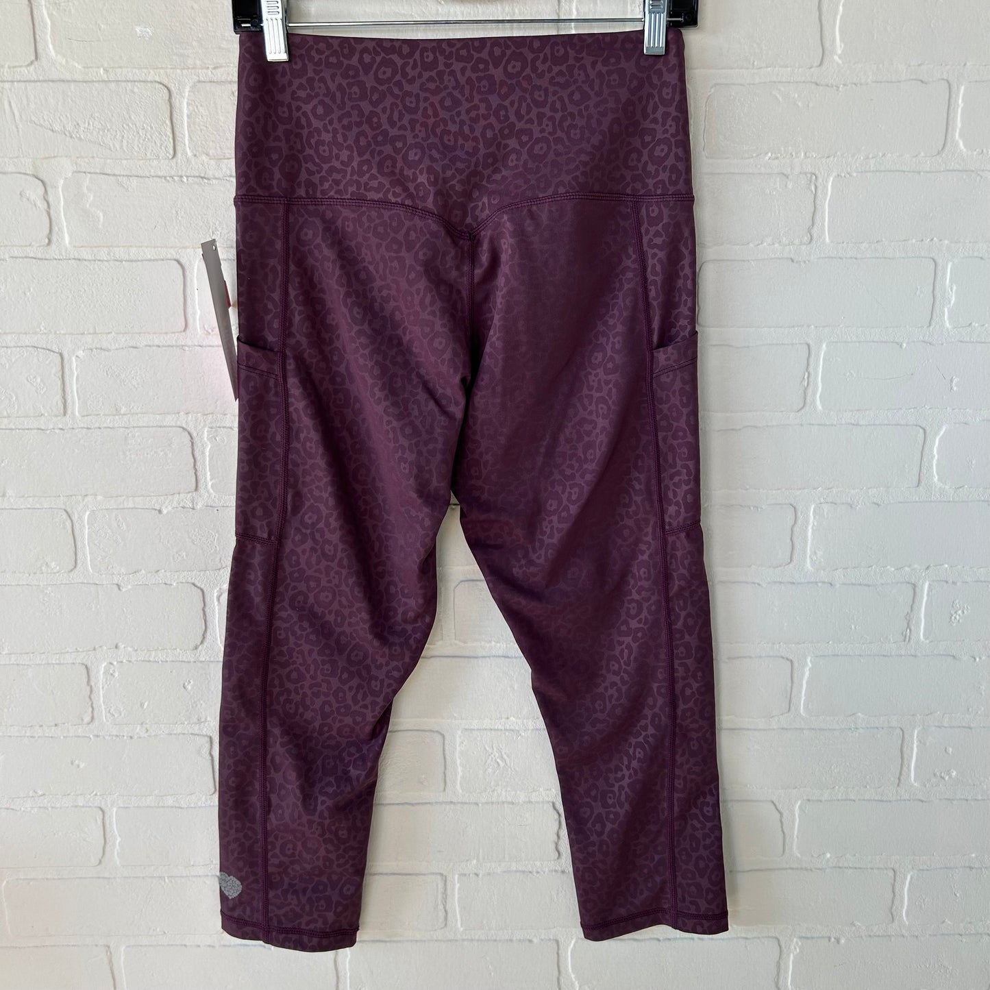 Athletic Leggings By lovehershop.com In Purple, Size: 12