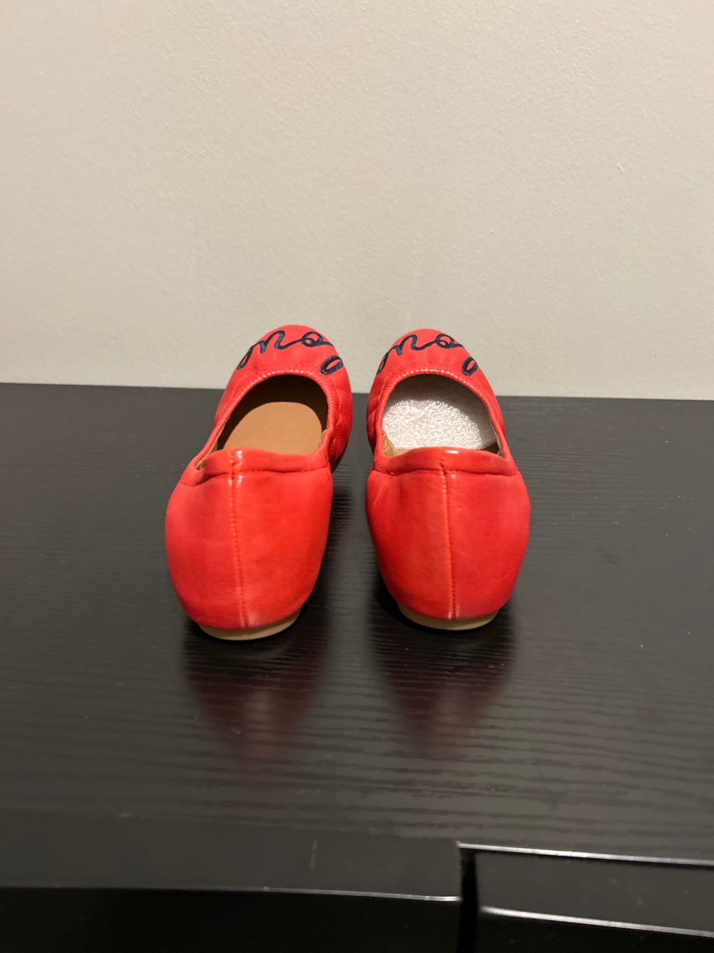 Shoes Flats By Ed Ellen Degeneres In Red, Size: 6.5