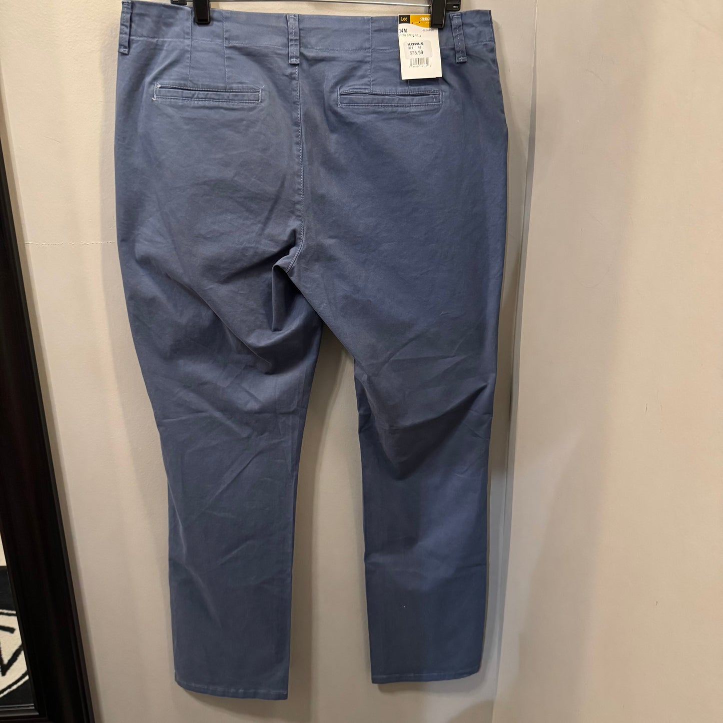 Pants Chinos & Khakis By Lee In Blue, Size: 14