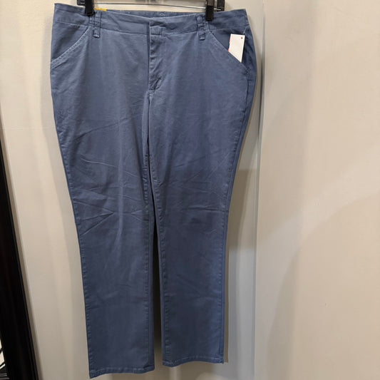 Pants Chinos & Khakis By Lee In Blue, Size: 14