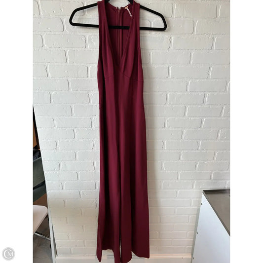 Jumpsuit By Free People In Red, Size: Xs