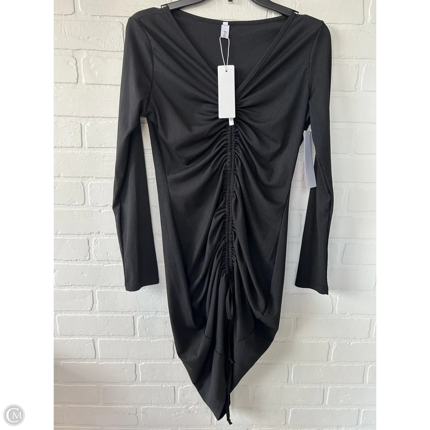 Dress Casual Midi By Clothes Mentor In Black, Size: L