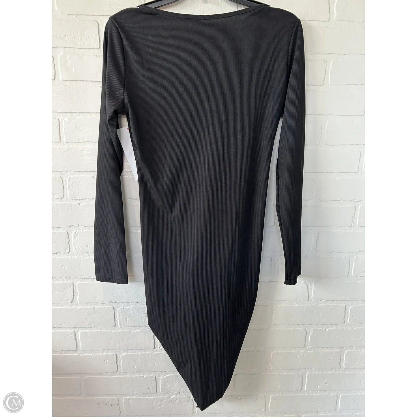 Dress Casual Midi By Clothes Mentor In Black, Size: L