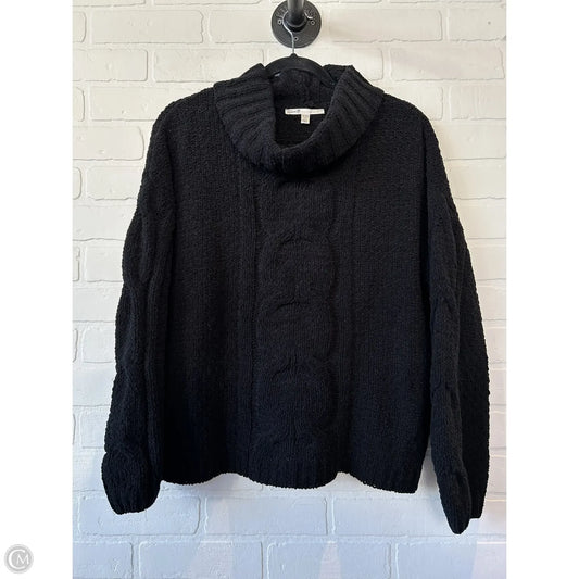 Sweater By Seven 7 In Black, Size: S