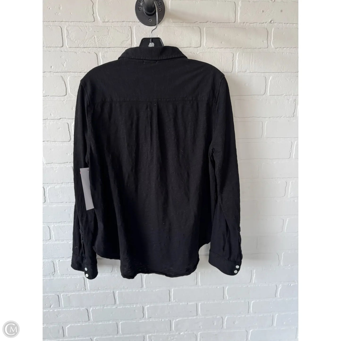 Top Long Sleeve By Dylan In Black, Size: S