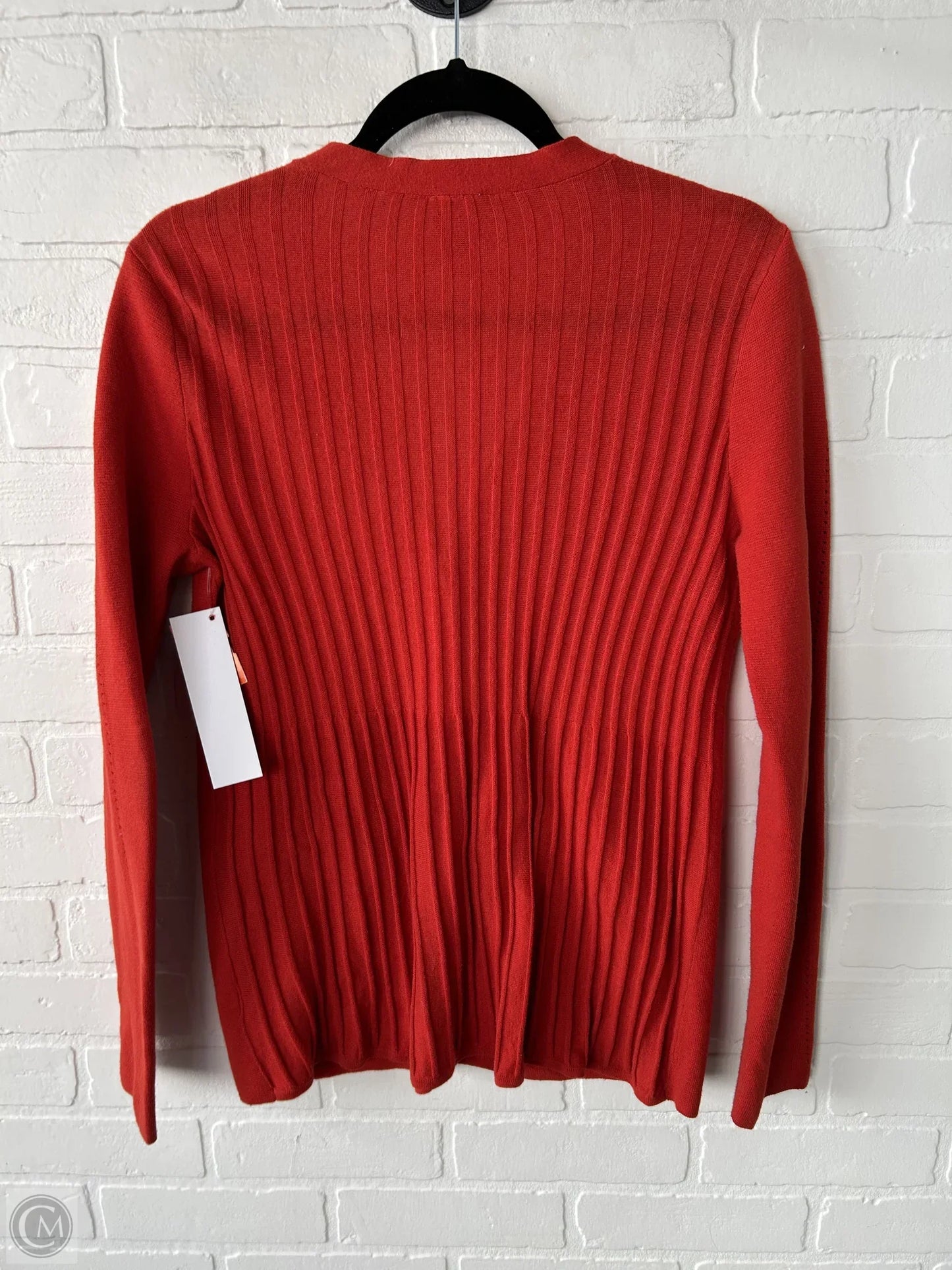 Sweater Cardigan By Cabi In Red, Size: S