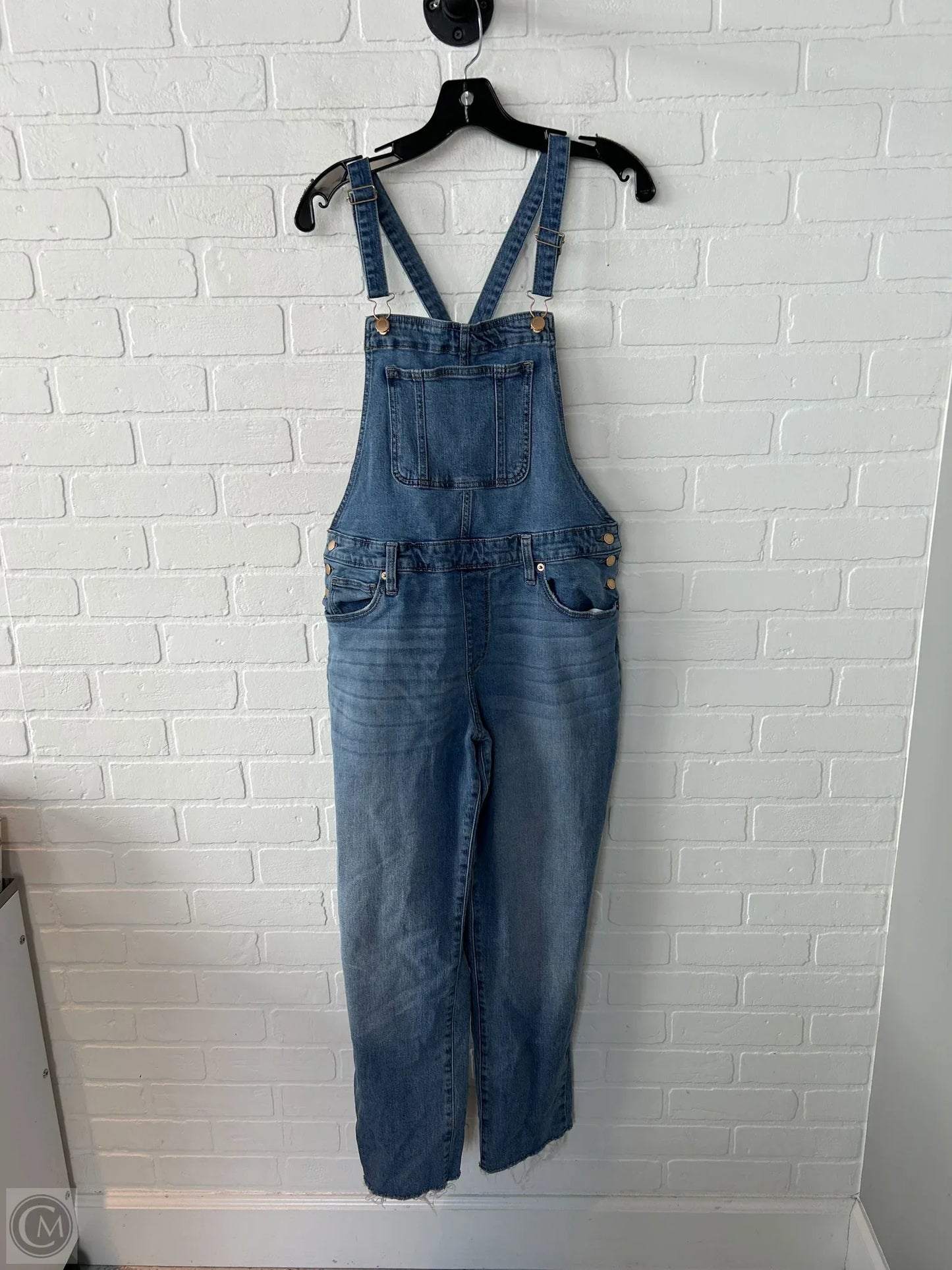 Overalls By Universal Thread In Blue Denim, Size: L