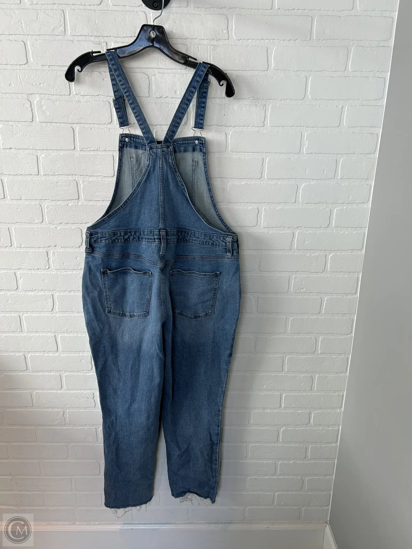 Overalls By Universal Thread In Blue Denim, Size: L