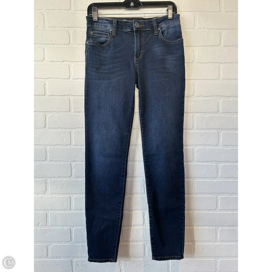 Jeans Skinny By Kut In Blue Denim, Size: 4