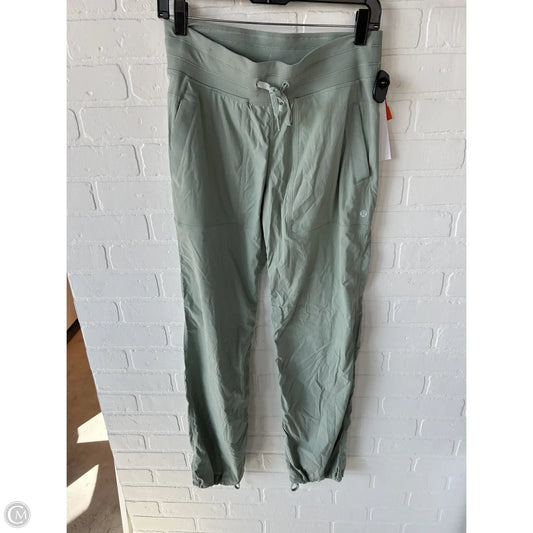 Athletic Pants By Lululemon In Green, Size: 6