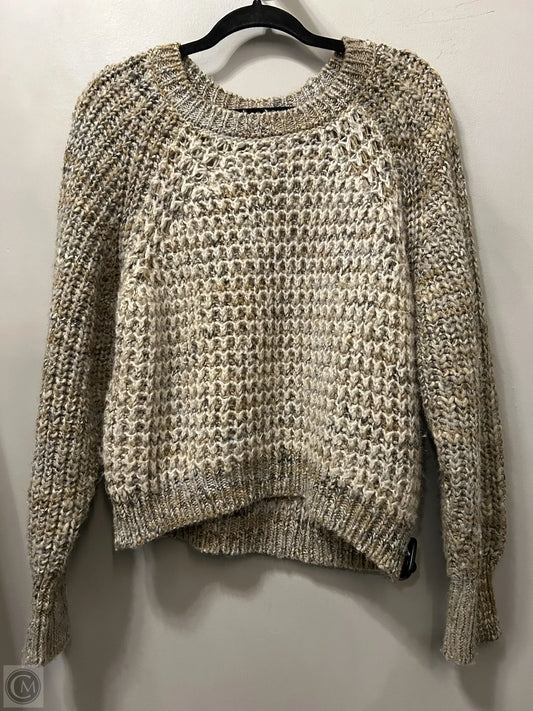 Sweater By Moth In Tan, Size: S