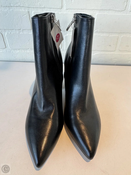 Boots Ankle Heels By Marc Fisher In Black, Size: 6.5