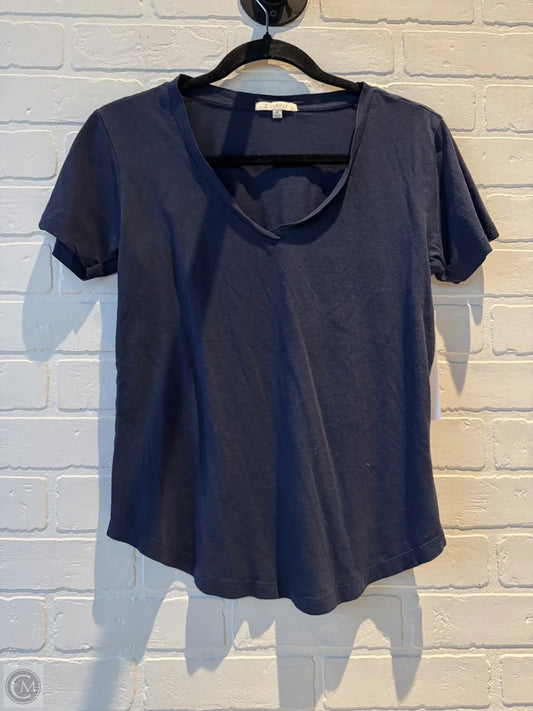 Top Short Sleeve Basic By Z Supply In Blue, Size: Xs