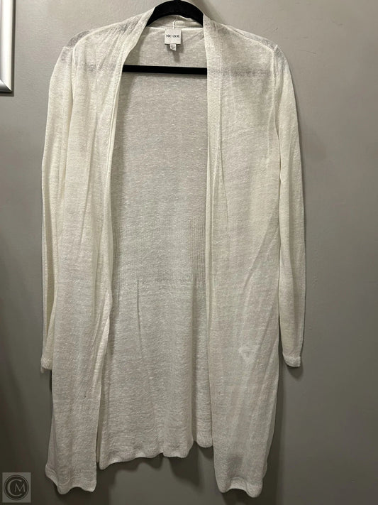 Cardigan By Nic + Zoe In White, Size: S