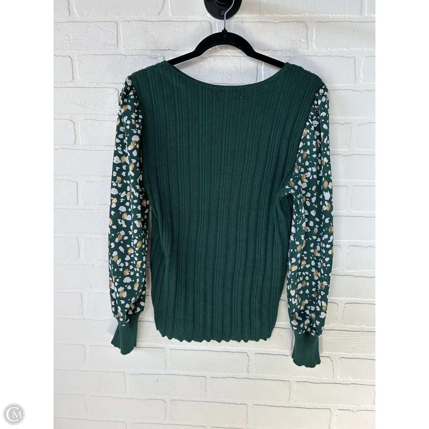 Sweater By 89th And Madison In Green, Size: L