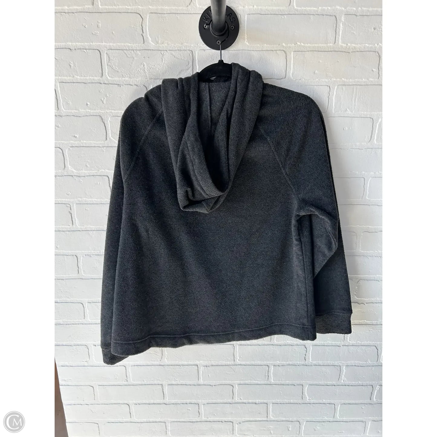 Sweatshirt Hoodie By Old Navy In Grey, Size: S