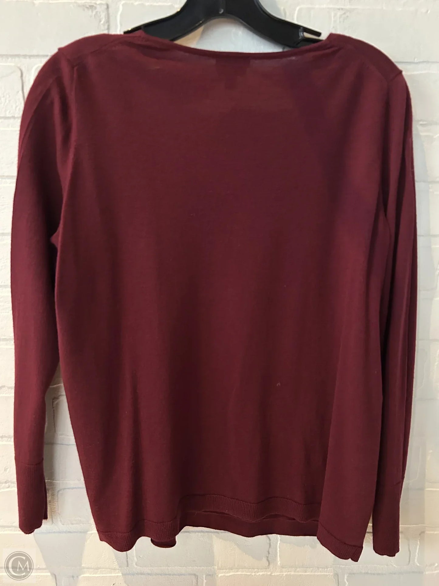 Sweater By Talbots In Red, Size: 1x