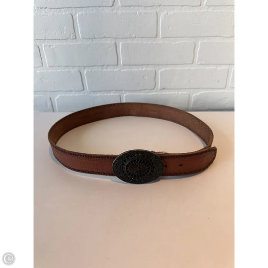 Belt Leather By Fossil, Size: Medium