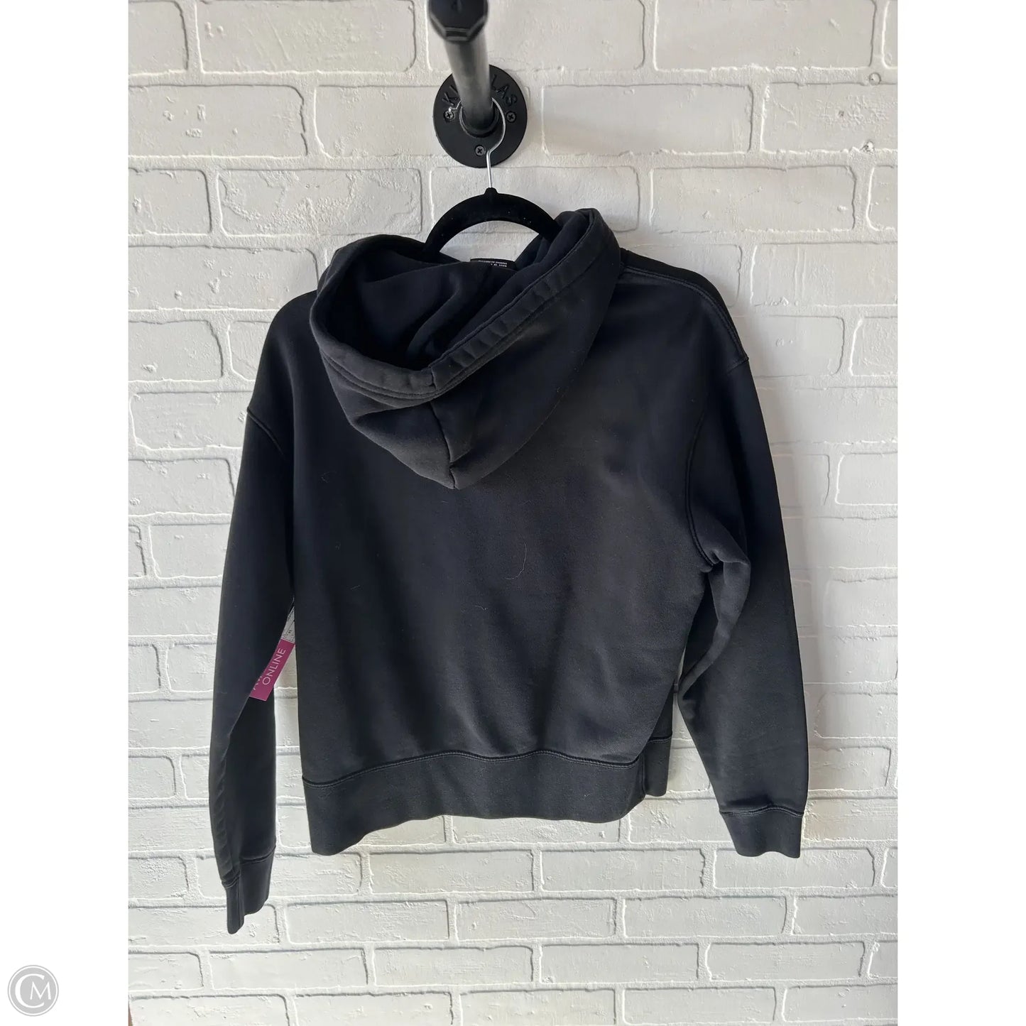 Athletic Sweatshirt Hoodie By Nike In Black, Size: Xs