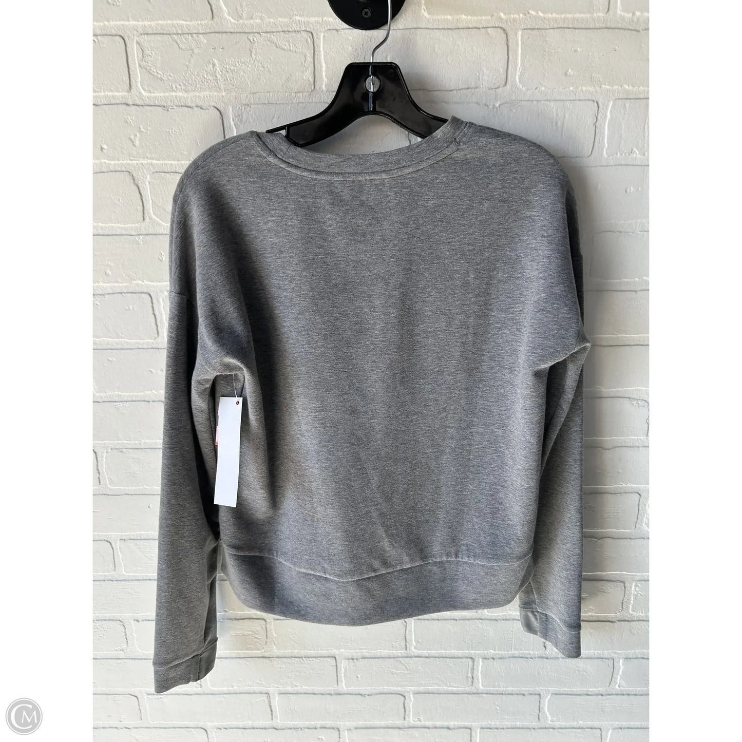 Athletic Sweatshirt Crewneck By Athleta In Grey, Size: Xxs