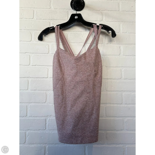 Athletic Tank Top By Zella In Pink, Size: M