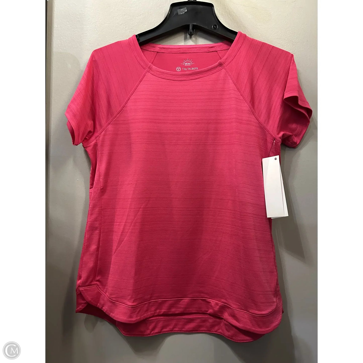 Athletic Top Short Sleeve By Talbots In Pink, Size: Mp