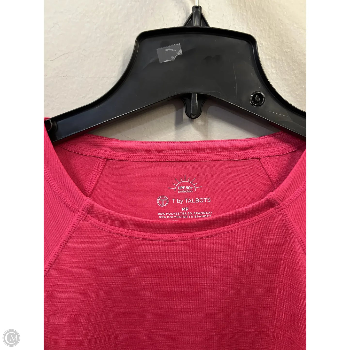 Athletic Top Short Sleeve By Talbots In Pink, Size: Mp