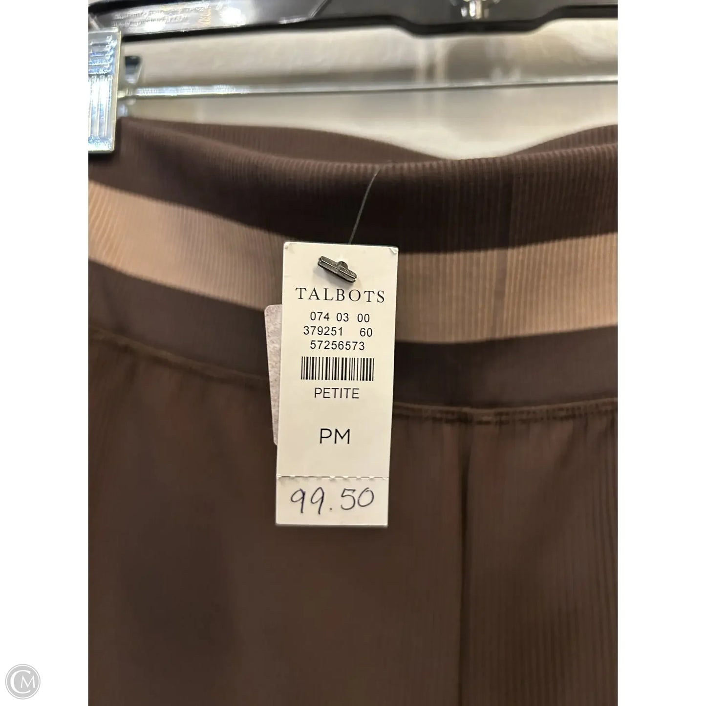 Athletic Pants By Talbots In Brown, Size: 8p