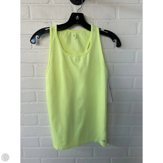 Athletic Tank Top By Gapfit In Yellow, Size: S