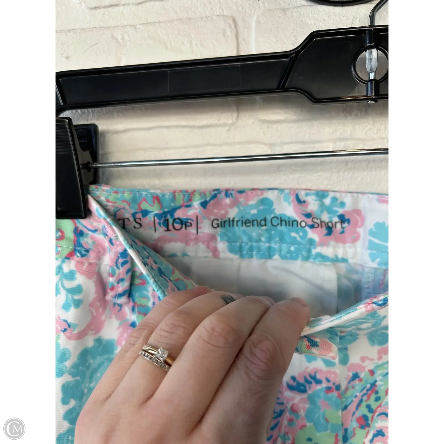 Shorts By Talbots In Blue & White, Size: 10p