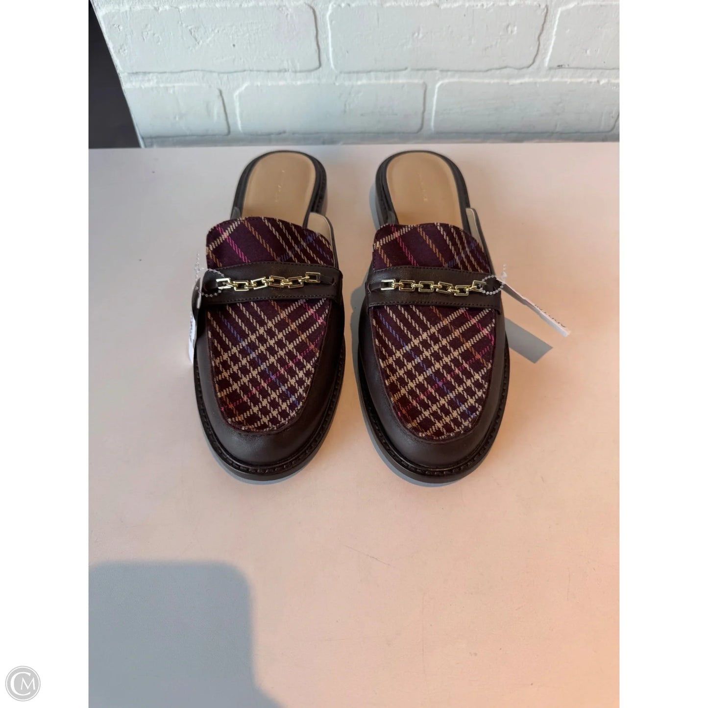 Shoes Flats By Ann Taylor In Brown & Purple, Size: 11