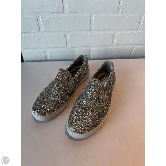 Shoes Flats By Michael By Michael Kors In Silver, Size: 7