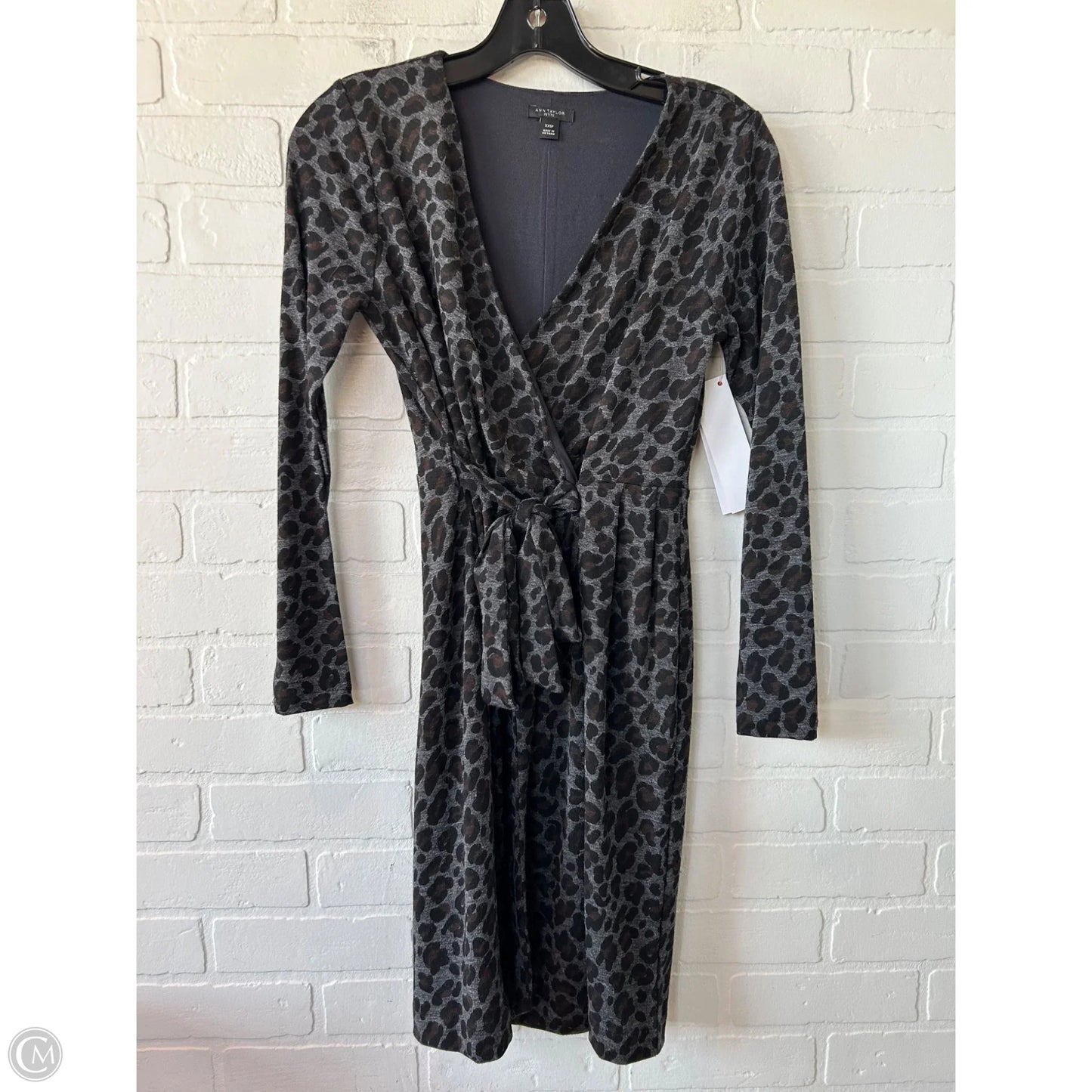 Dress Work By Ann Taylor In Brown & Grey, Size: Xxsp