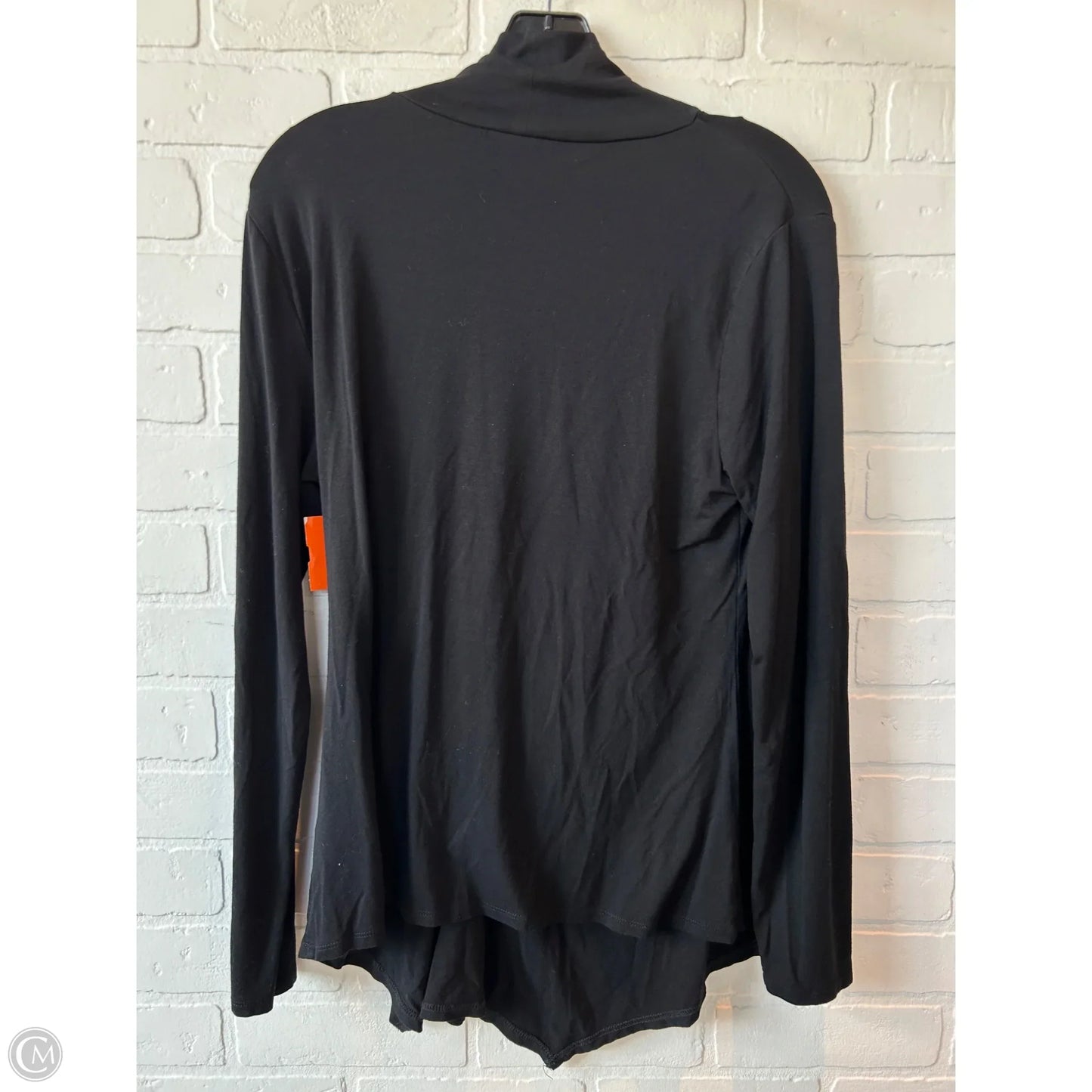 Top Long Sleeve By Vince Camuto In Black, Size: L
